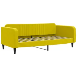 sofa-z-funkcja-spania-zolta-100x200-cm-obita-aksamitem
