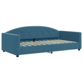 sofa-z-funkcja-spania-niebieska-100x200-cm-obita-aksamitem