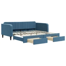 sofa-rozsuwana-z-szufladami-niebieska-100x200-cm-aksamit