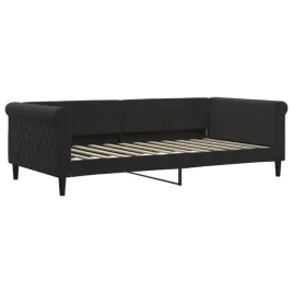sofa-z-funkcja-spania-czarna-100x200-cm-obita-aksamitem