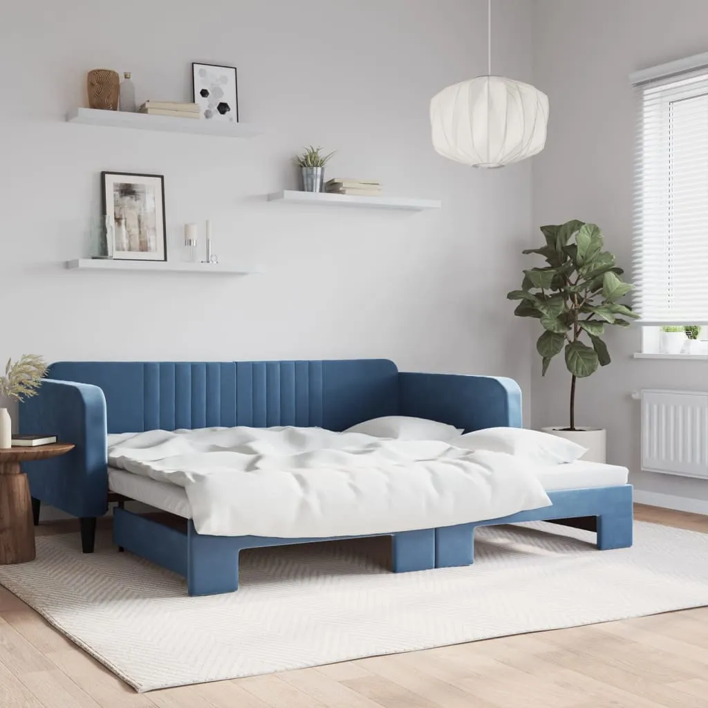 sofa-rozsuwana-niebieska-100x200-cm-aksamit