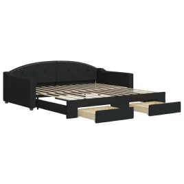 sofa-rozsuwana-z-szufladami-czarna-100x200-cm-tkanina