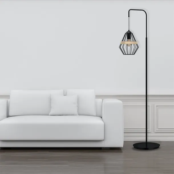 milagro-lampa-stojaca-cliff-e27-czarny-kolor-czarny