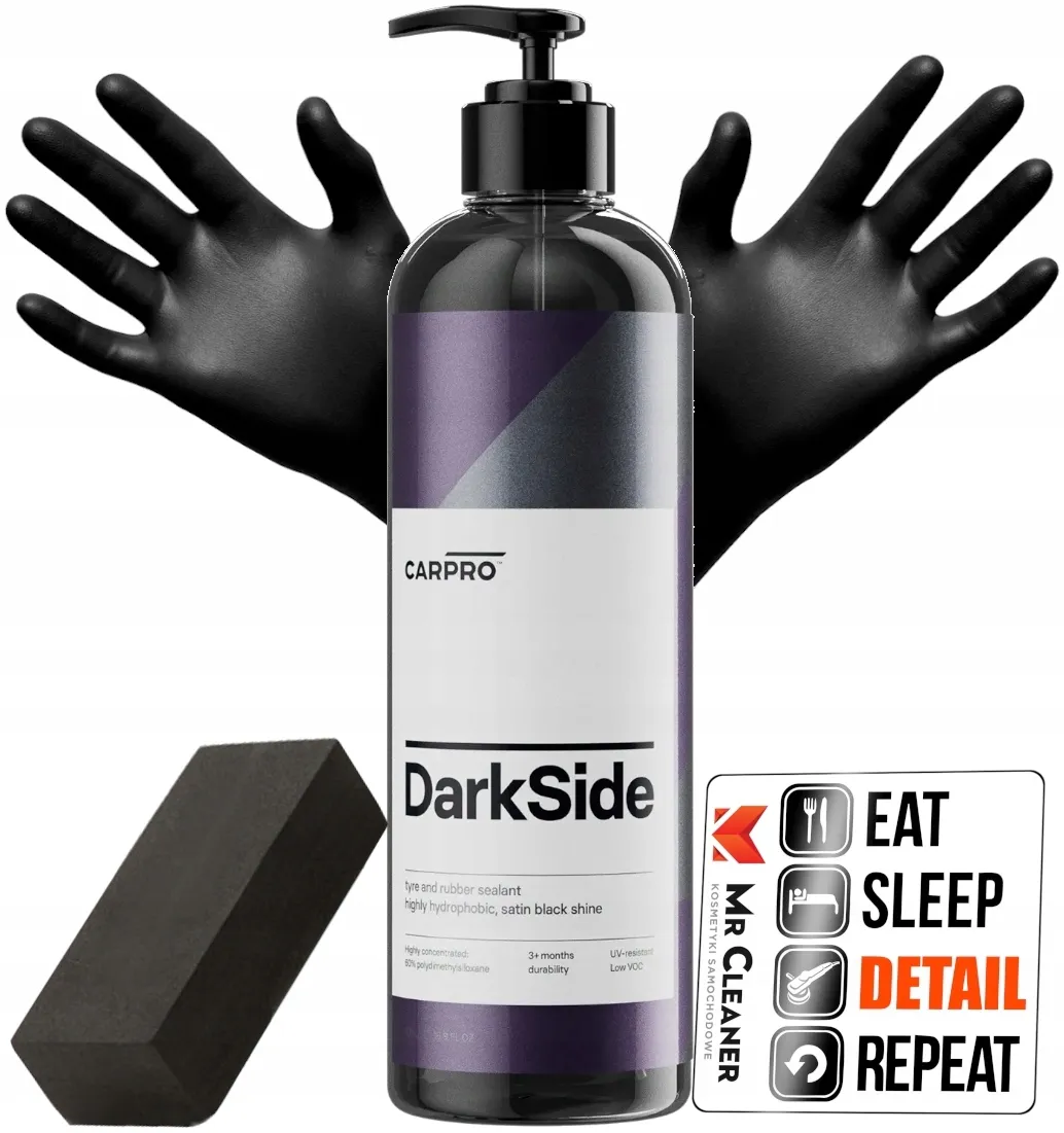 CarPro DarkSide 500ml, Tire and Rubber Sealant Dressing