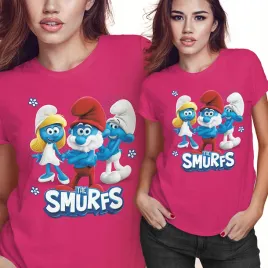 koszulka-damska-kobieca-t-shirt-smerfy-xl-prezent-jakosc
