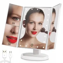 lusterko-diody-22-led-kosmetyczne-powiekszajace-3x-podswietlane-rozkladane