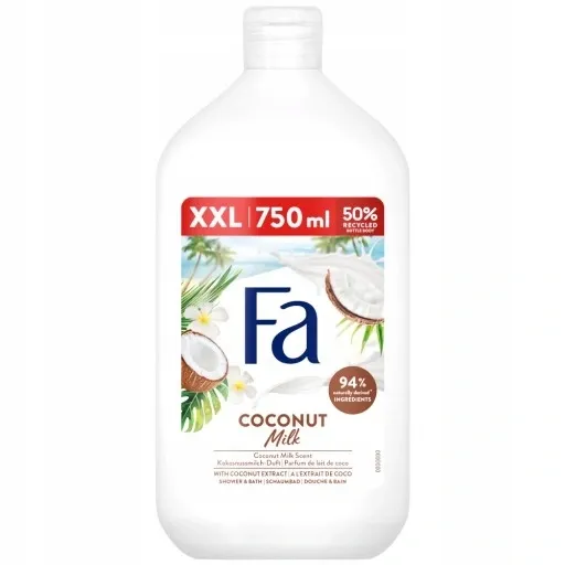 zel-pod-prysznic-damski-fa-coconut-milk-kremowy-kokos-zestaw-4x-750ml