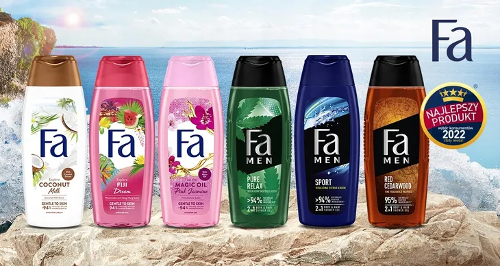 zel-pod-prysznic-damski-fa-coconut-milk-kremowy-kokos-zestaw-4x-750ml-opakowanie-butelka