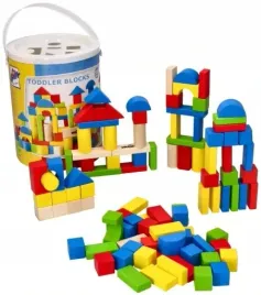 drewniane-klocki-100szt-w-wiaderku-sorter-woodyland-zabawka-drewniana