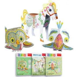 monumi-zestaw-cube-head-sowa-kon-papuga