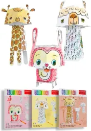 monumi-zestaw-cube-head-krolik-zyrafa-lama