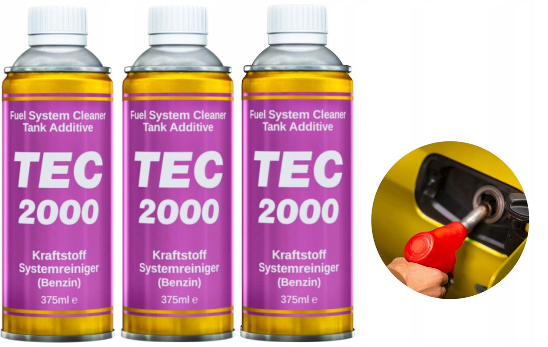 Tec2000 Dodatek Do Czyszczenia Paliwa Fuel System Cleaner Zestaw 3x375ml Erlipl 2955