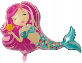 balon-foliowy-syrenka-95x80-cm