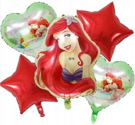 zestaw-balonow-syrenka-ariel-5szt