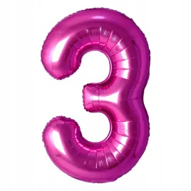 balon-foliowy-cyfra-3-fuksja-40