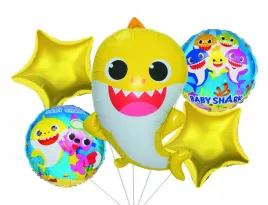 zestaw-balonow-baby-shark-rekin-zolty-5-el