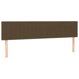 zaglowki-do-lozka-2-szt-ciemnobrazowy-100x5x78-88cm-tkanina