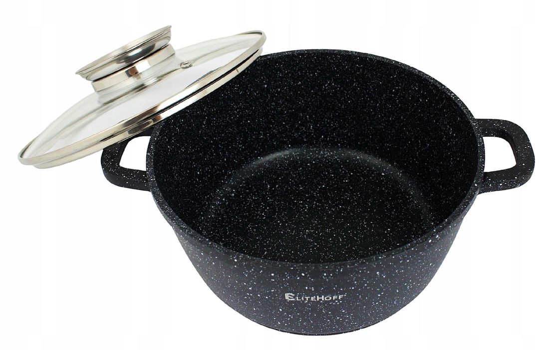 komplet-garnkow-elitehoff-10-elementow-czarny-granitowy-16-28-cm-stan-nowy