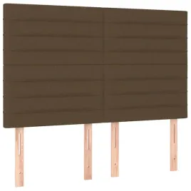 zaglowki-do-lozka-4-szt-ciemnobrazowe-72x5x78-88-cm-tkanina