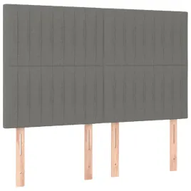 zaglowki-do-lozka-4-szt-ciemnoszare-72x5x78-88-cm-tkanina