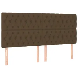 zaglowki-do-lozka-4-szt-ciemnobrazowy-90x7x78-88cm-tkanina