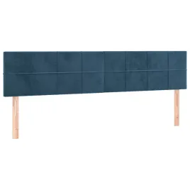 zaglowki-do-lozka-2-szt-ciemnoniebieski-80x5x78-88cm-aksamit