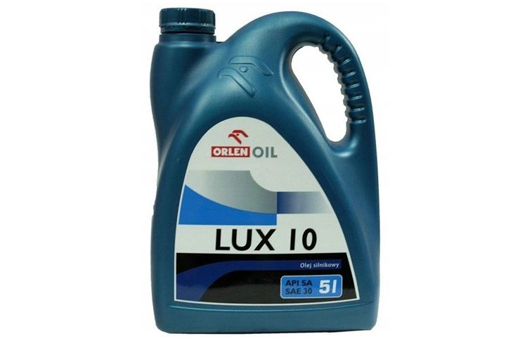 Фото - Моторне мастило Orlen Mineralny olej silnikowy  OIL LUX 10 SAE 30 API: SA PN-73/C-96085 | 5 