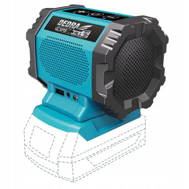 glosnik-bluetooth-radio-budowlane-18v-usb-marka-dedra