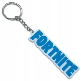 brelok-przywieszka-ozdoba-do-kluczy-napis-fortnite-bialo-niebieski