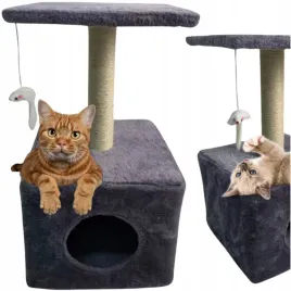 drapak-dla-kota-domek-legowisko-slupek-myszka