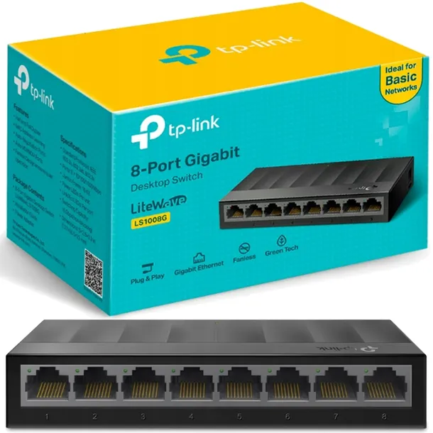 tp-link-przelacznik-ls1008g-8x1gbe-stan-nowy-producent-tp-link
