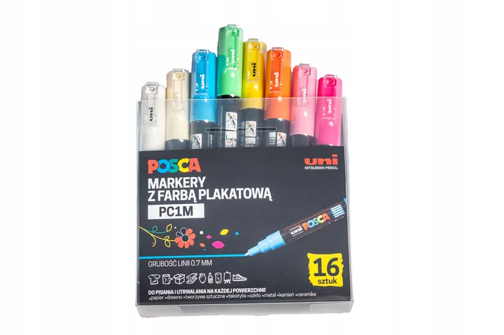 markery-pc-1m-16-kolorow-posca-uni-marka-uni-posca