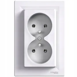 gniazdo-podwojne-2p-pe-z-uziemieniem-z-ramka-biale-schneider-asfora