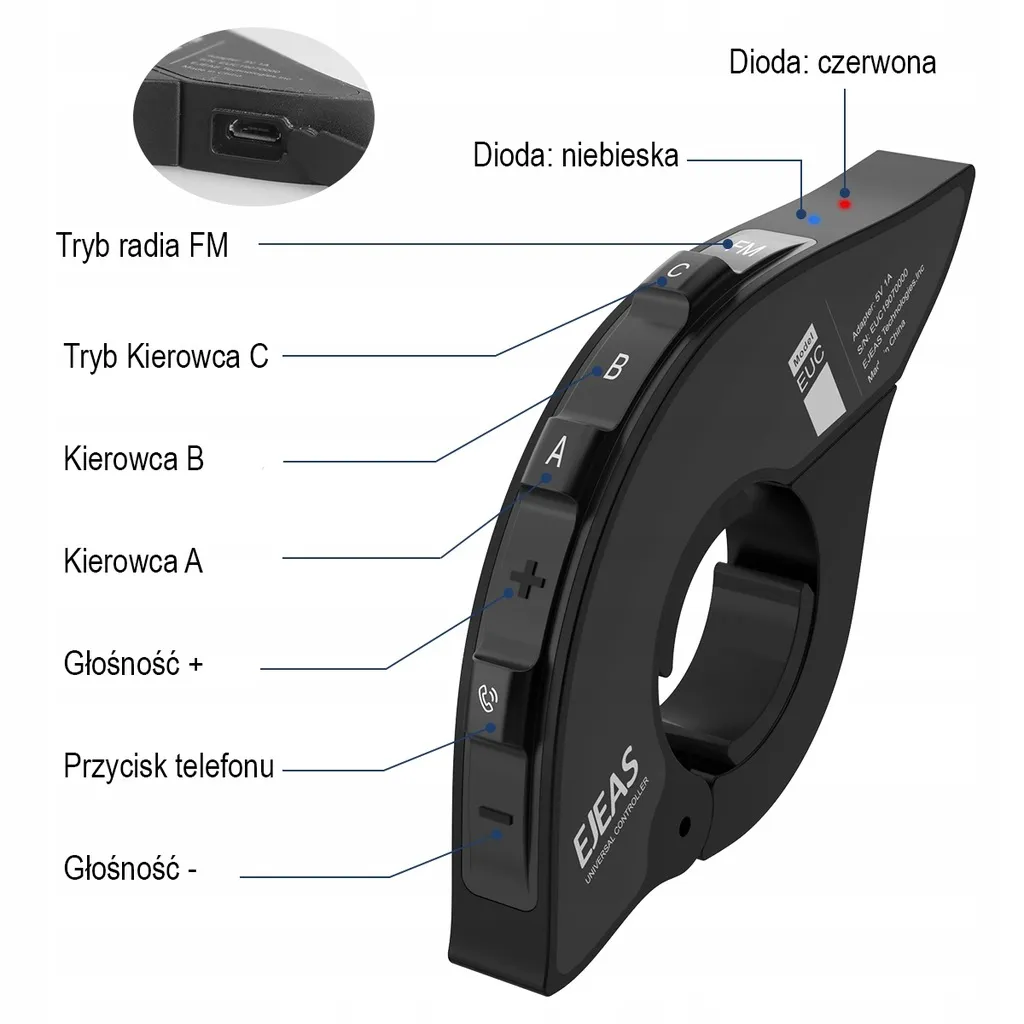 pilot-sterowania-interkomu-na-kierownice-euc-ejeas-bluetooth