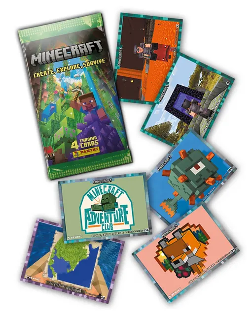 minecraft-saszetka-value-pack-karty-panini-create-explore-survive-24-2