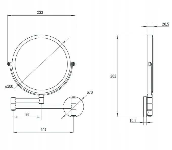 lustro-scienne-deante-kolo-233-x-282-mm-linia-round