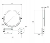 lustro-scienne-deante-kolo-233-x-282-mm-linia-round