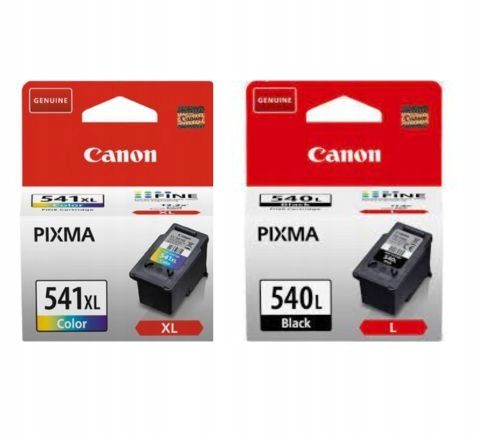 ﻿Zestaw oryginalnych wkładów Canon PG-540L i CL-541XL
