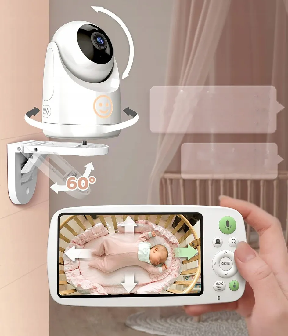 NIANIA ELEKTRONICZNA KAMERA OBROTOWA HD 5