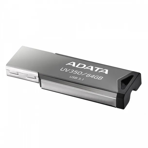 adata-pendrive-uv350-64gb-usb-3-2-gen1-metallic-kolor-srebrny