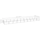 kojec-dla-psa-czarny-20-m-stalowy-wysokosc-produktu-70-cm