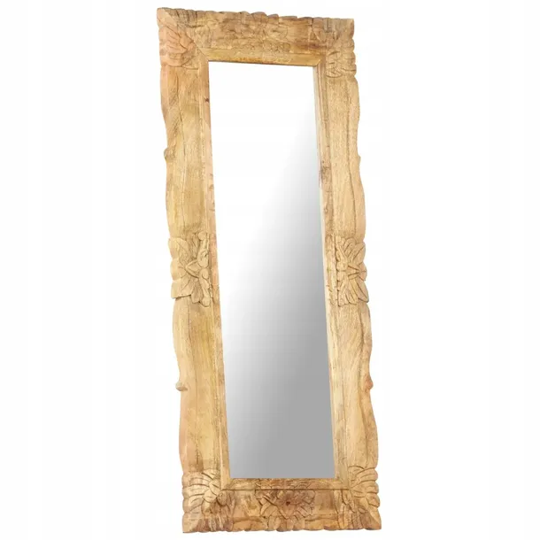 lustro-110-x-50-cm-lite-drewno-mango-stan-nowy-ksztalt-prostokat