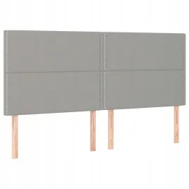 zaglowki-do-lozka-4-szt-jasnoszary-90x5x7