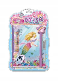 zestaw-pamietnik-syrenka-akcesoria-dla-dziewczynki-9620