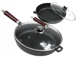 patelnia-ciezka-zeliwna-30-cm-pokrywa-indukcja-gaz