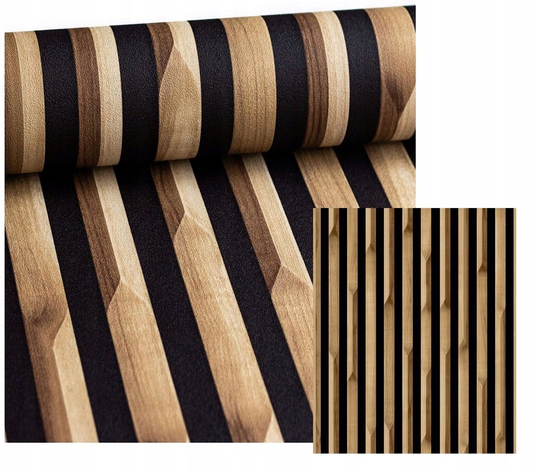 TAPETA WINYLOWA IMITUJ CA EFEKT LAMELE CIENNA 3D ERLI pl tapeta-winylowa-imituj-ca-efekt-lamele-cienna-3d-erli-pl