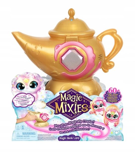 Zdjęcia - Figurka / zabawka transformująca TM Toys ﻿Magic Mixies Interaktywna Lampa Dżina Różowa 