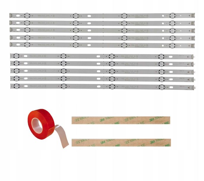 LISTWY LED 55UJ63_UHD_A i B - LG 55UJ6307 55UJ635V