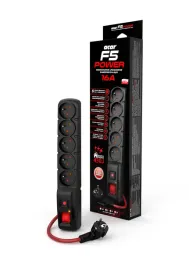 listwa-przeciwprzepieciowa-acar-f5-czarny-3m-power-16a-czerwony-przewod