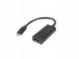 kabel-adapter-usb-c-displayport-15cm-czarny